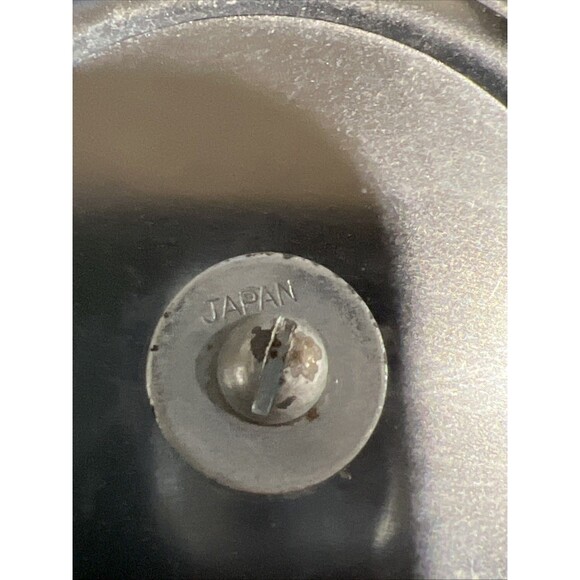 VTG Atomic Starburst Chrome Gold Tone TWO TIER Serving Dish Tray MCM Japan - Picture 14 of 16